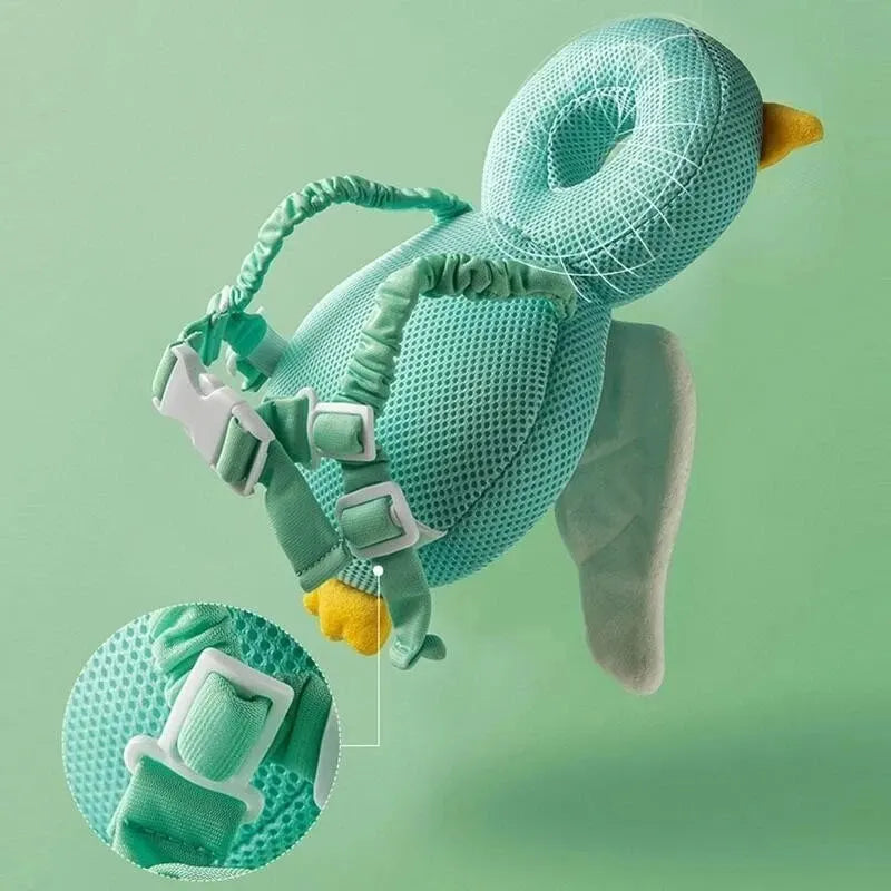 Zaino Protettivo per Bambini con Cuscino Anticaduta – Protezione Testa e Schiena per Neonati e Bambini da 6 Mesi a 3 Anni