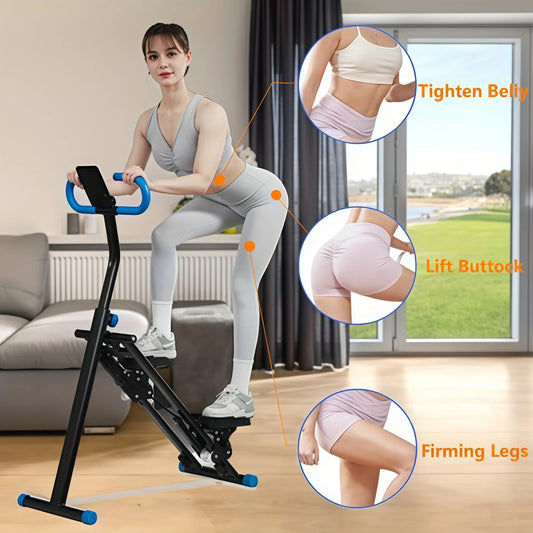 Stepper Fitness Vertical Climber Pieghevole – Attrezzo Cardio per Allenamento Completo a Casa. TK
