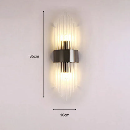 Luxury Wall Lamp LED Gold Wall Light Indoor Lighting Wall Sconce Home Decoration for Designer Living Room Bedroom Bedside Stairs