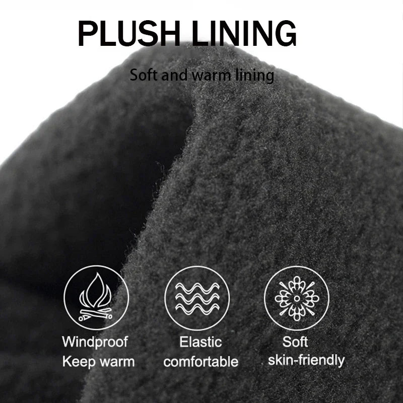 Winter Warm Gloves Touch Screen Windproof Cold-proof Cycling