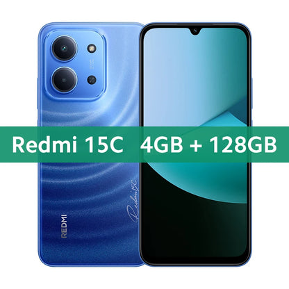 【Brand+】Xiaomi Redmi 15C Global Version 50MP main camera