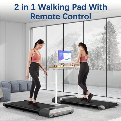 300lbs Treadmill for Home 2.5HP Treadmills Walking Pad LCD