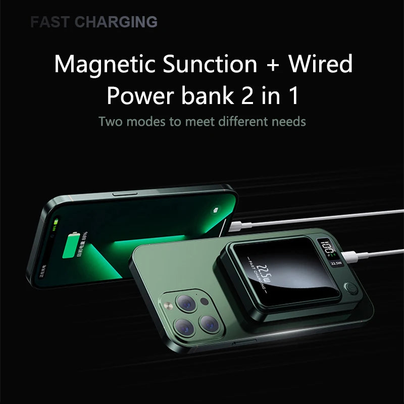 Magnetic Wireless Power Bank 50000mAh 22.5W Fast Charging
