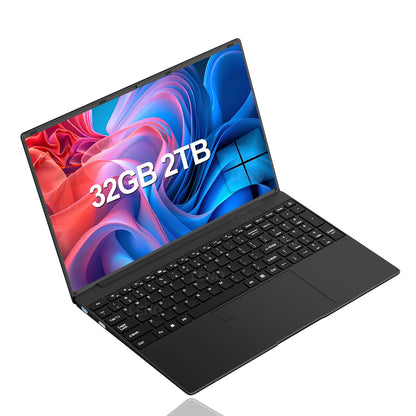 Laptop 15.6" Full HD Ultra Slim 32GB RAM 2TB SSD Intel core i9 9900 Windows 11 Notebook PC Gaming e Ufficio WiFi Bluetooth