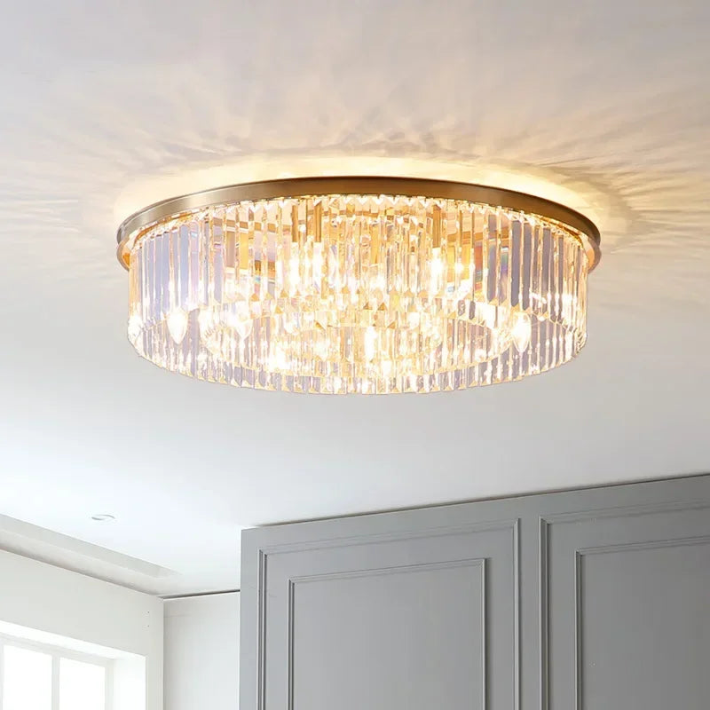 Light Luxury Crystal Chandelier Modern Designer Luxurious Ceiling LED Light  Living Room Bedroom, Dining Room Lighting Fixtures