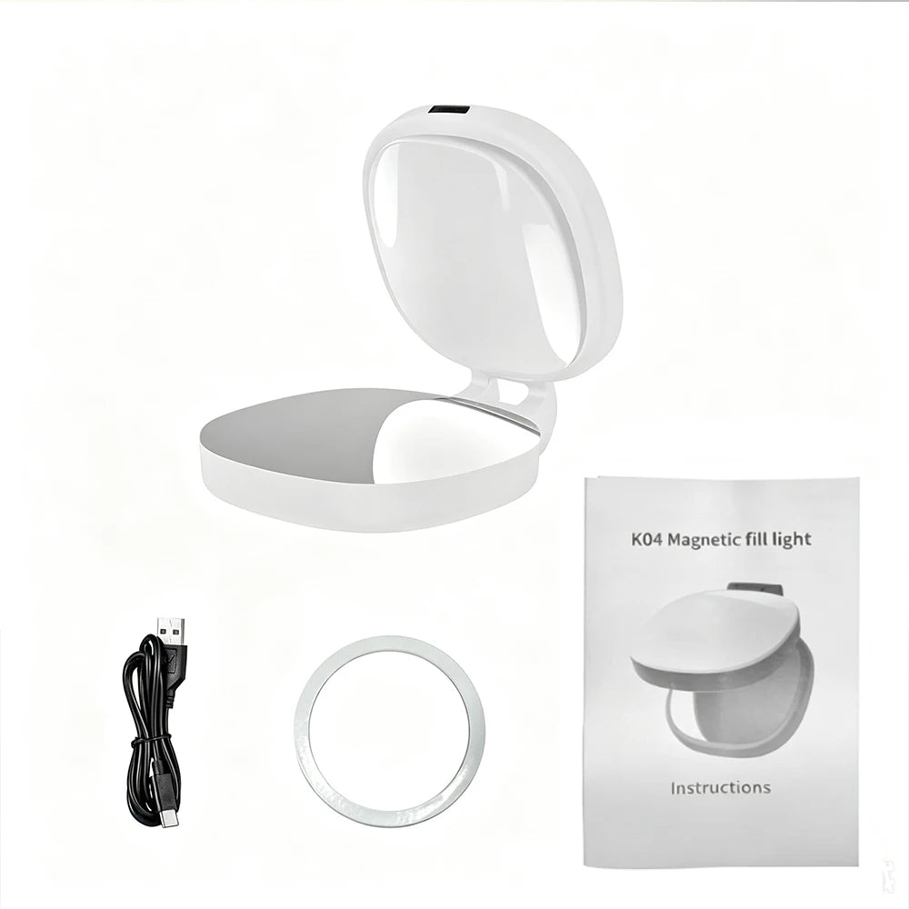 KEBIDUMEI Impugnatura Magnetica per Smartphone e Fotocamera – Supporto per Riprese con Telecomando Bluetooth, Zoom e Scatto Remoto
