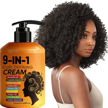 Crema Idratante e Modellante per Capelli Ricci 280ml. TK