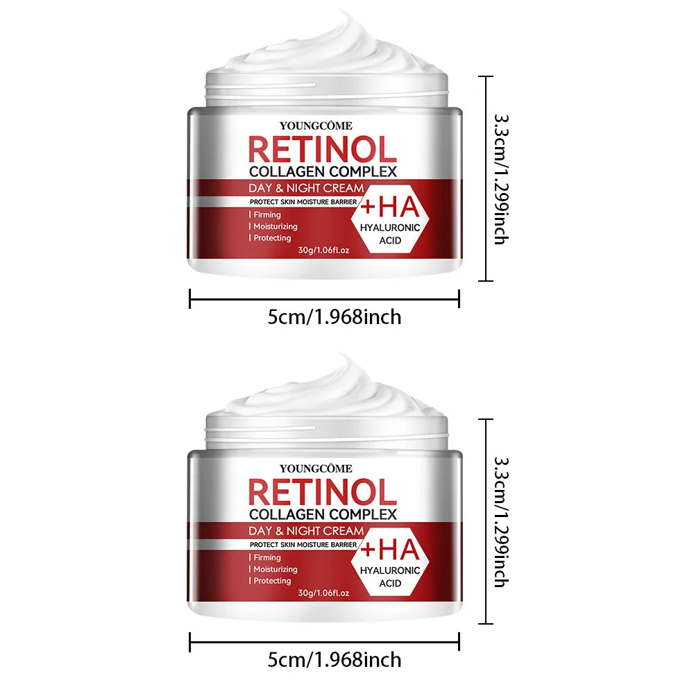 Retinol Collagen Facial Moisturizing Cream – Deep Hydration & Skin Repair