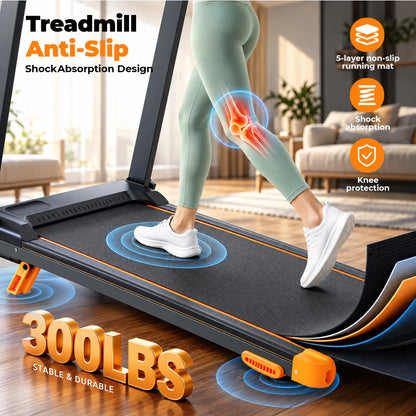 Tapis Roulant Y-RAIN 3 in 1 Pieghevole | Inclinazione 12%. TK