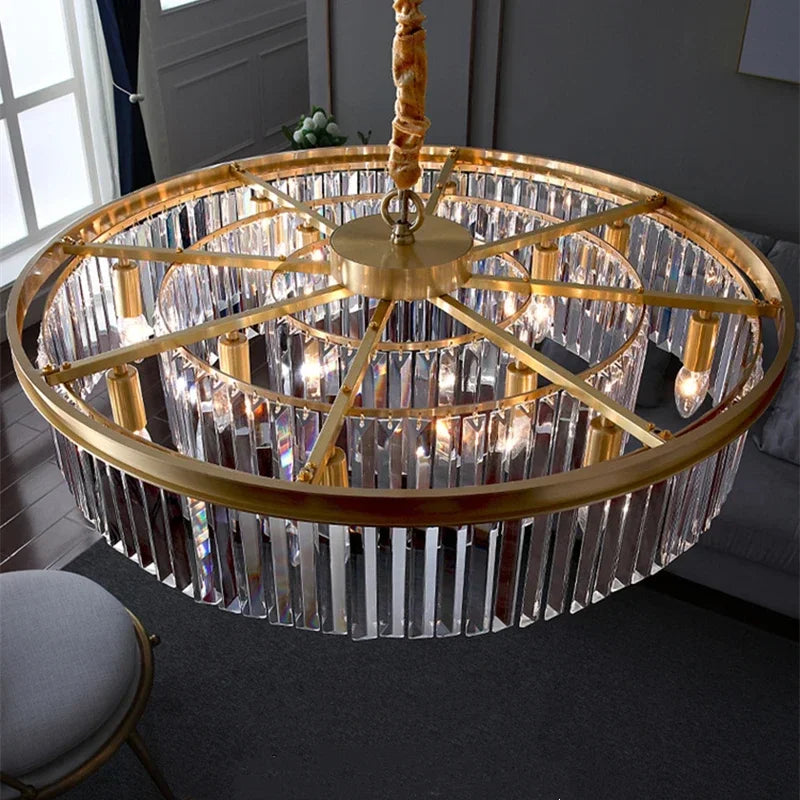 Light Luxury Crystal Chandelier Modern Designer Luxurious Ceiling LED Light  Living Room Bedroom, Dining Room Lighting Fixtures