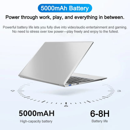 2026 Laptop 14.1" Core i9-9880H 32GB RAM 2TB SSD Windows 11 Pro Gaming Prestazioni estreme per Gaming, Office e Studio 5000mAh