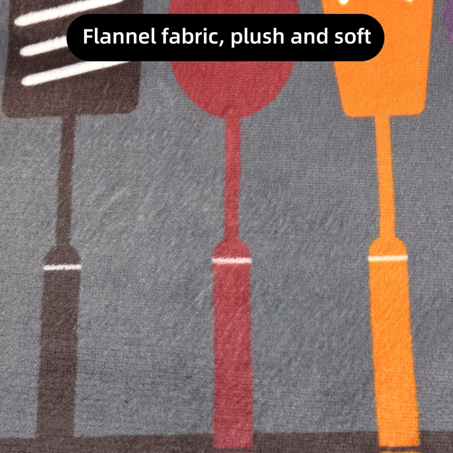 VIKAMA kitchen carpet washable, non-slip, absorbent floor mat, bathroom floor mat, absorbent kitchen mat, door mat