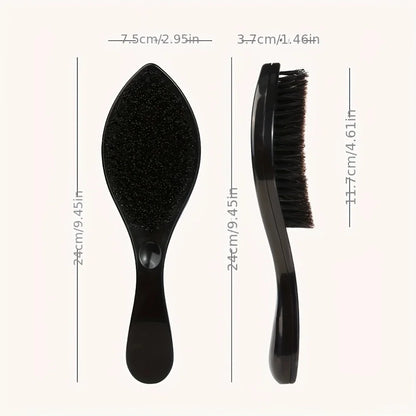 100g Waves Control Pomade Set 360 Wavy Hair Oil With Brush Natural Silky Shine Style Sport Waves Cream For African Black Men