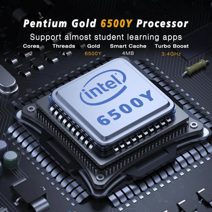 Laptop 15.6" Intel 6500Y 32GB RAM 2TB SSD Windows 11 Notebook Ultra Slim con Tastiera Retroilluminata Fingerprint WiFi PC Portatile Lavoro Gaming