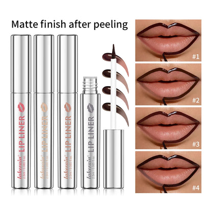Waterproof Lip Liner Peel Off Tattoo Lipgloss Waterproof Long