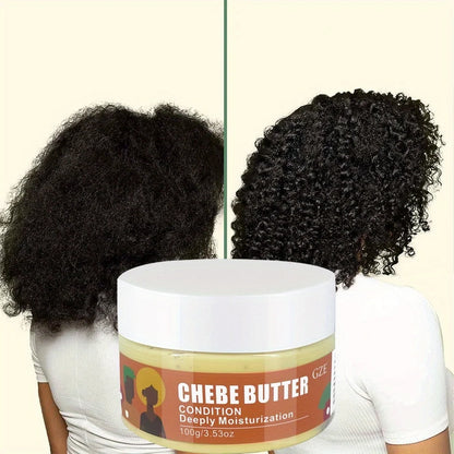 GZE Chebe Butter Condition Deeply Moisturization Hair Growth Repair Damaged Hair Super Smooth African Regrowth Anti Hair Loss