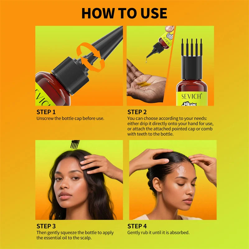 Chebe Hair Growth Oil Fast Hair Growth Chebe Oil Traction Alopecia Anti Break Hair Loss Essential Africa Hair Nourishes Spray