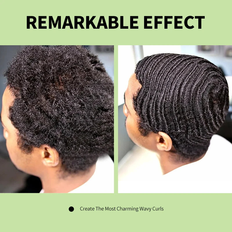 100g Deep Wave Control Pomade For African Men 360 Style Wave Styling Hair Cream Lasting Styling Hair Mud Hair Styling Product