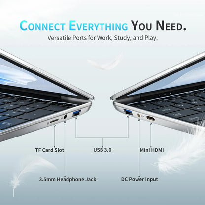 Laptop 15.6" Full HD Ultra Slim 32GB RAM 2TB SSD Intel core i9 9900 Windows 11 Notebook PC Gaming e Ufficio WiFi Bluetooth