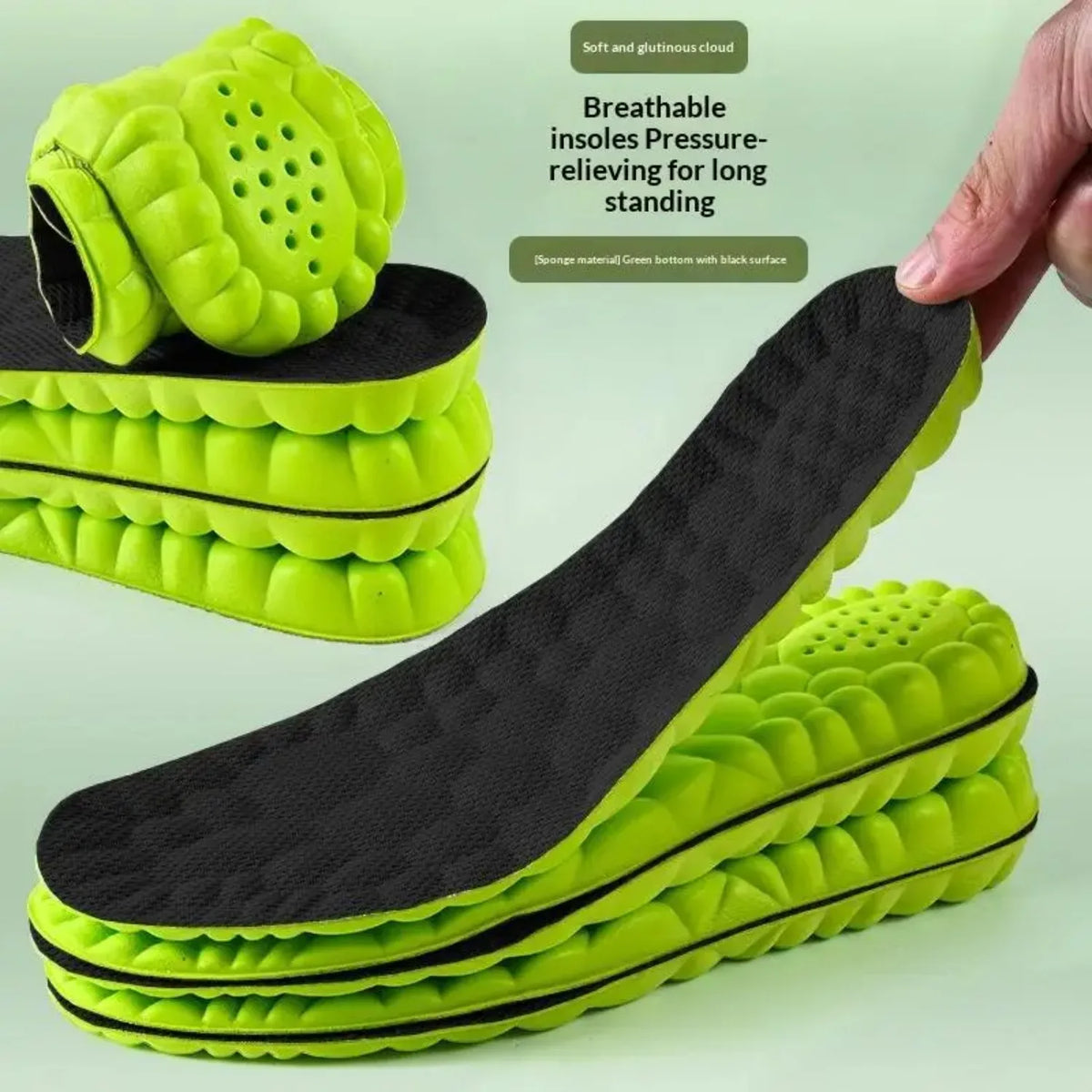 Solette Sportive 4D Morbide - Ammortizzanti con Supporto Plantare. TK