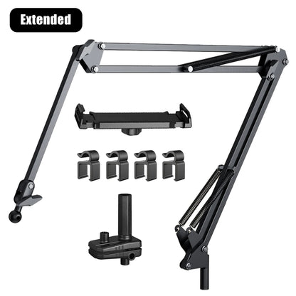Tablet Stand Holder for Bed Rotatable Phone Stand for 4-12.9"