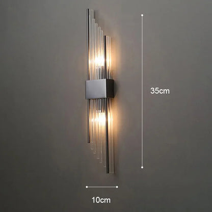 Luxury Wall Lamp LED Gold Wall Light Indoor Lighting Wall Sconce Home Decoration for Designer Living Room Bedroom Bedside Stairs