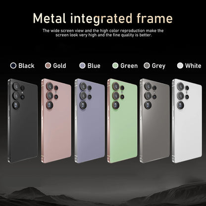 S25 Ultra,Smartphone Android,6.8 inch,12+512GB ROM,4G Network,Mobile phones,Dual SIM,24+48MP Camera,Cellphones