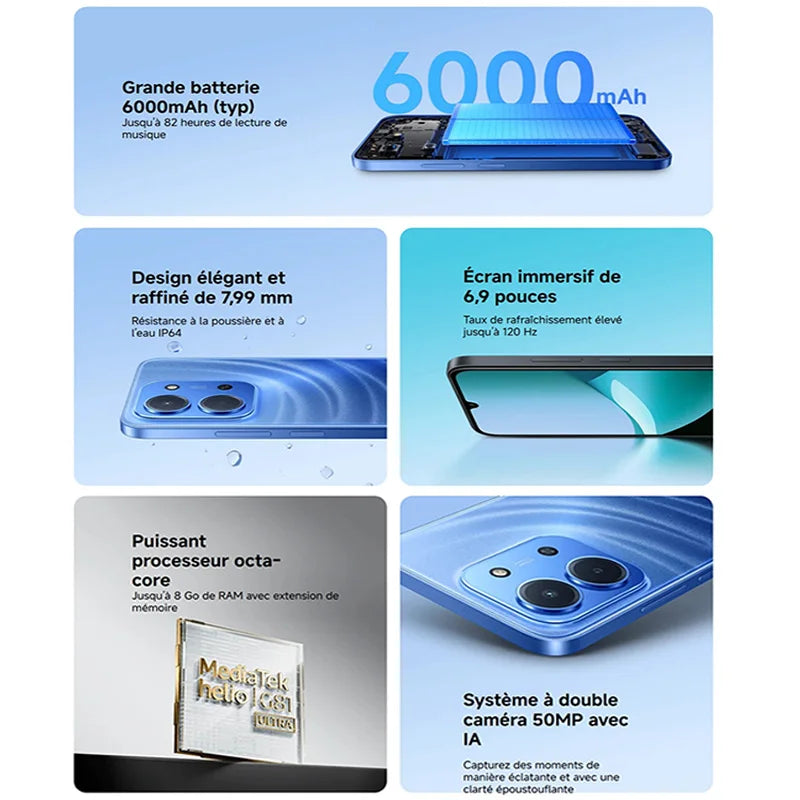 【Brand+】Xiaomi Redmi 15C Global Version 50MP main camera