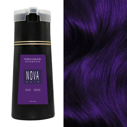 Eelhoe Nova Shampoo Colorante Nero 3-in-1 per Capelli Bianchi. TK