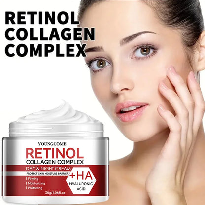 Retinol Collagen Facial Moisturizing Cream – Deep Hydration & Skin Repair