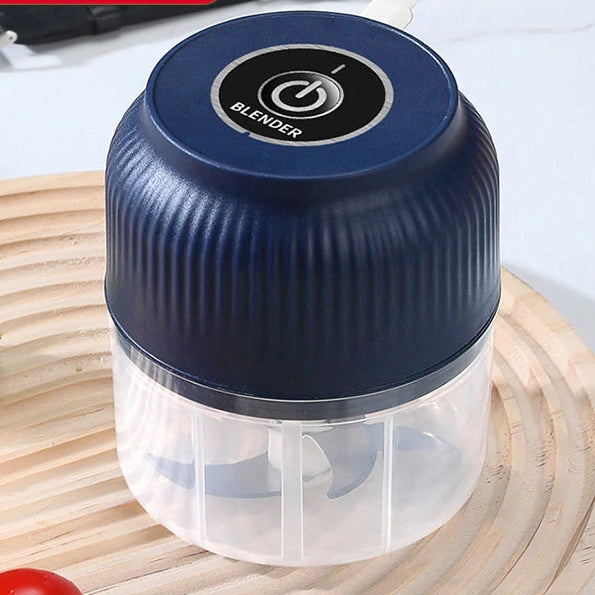 250ml Mini Wireless USB Rechargeable Electric Vegetable Choppe