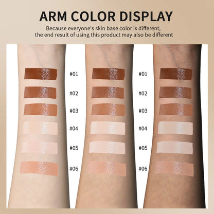 Skin Tint Foundation Stick 6 Colors Balm Serum Boosted Smooth