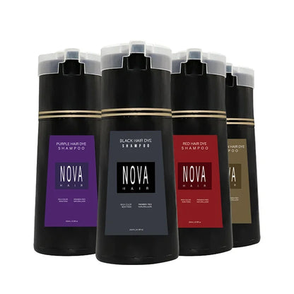 Eelhoe Nova Shampoo Colorante Nero 3-in-1 per Capelli Bianchi. TK