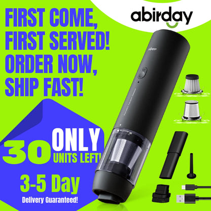 Cordless Handheld Vacuum Cleaner for Laptop & Car,Portable
