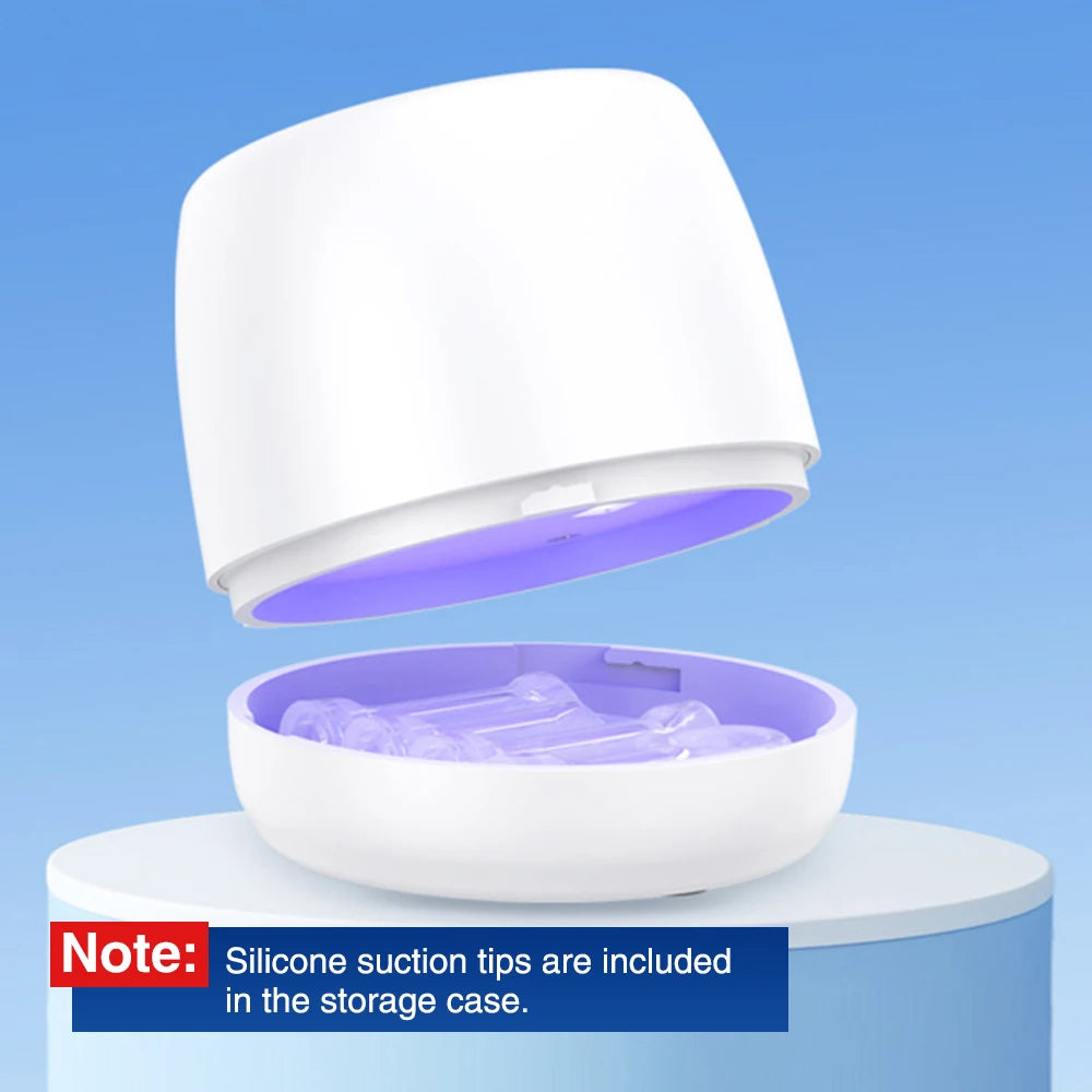 Electric Vacuum Tonsil Stone Removal Tool Kit 3-Level Suction