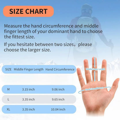 Warm Winter Gloves Polar Fleece Cold Weather Gloves Touch