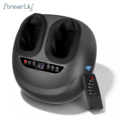 Foreverlily Massaggiatore Piedi Elettrico Shiatsu e Pressoterapia - Regolabile. TK