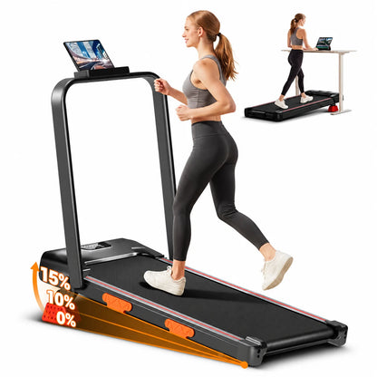 Sinaopus Tapis Roulant 3-in-1 Sotto Scrivania | Inclinazione 15%. TK