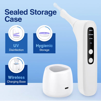 Electric Vacuum Tonsil Stone Removal Tool Kit 3-Level Suction