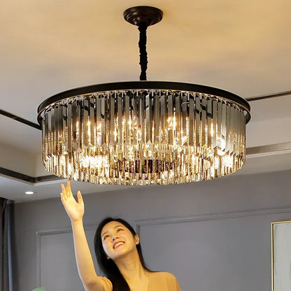 Light Luxury Crystal Chandelier Modern Designer Luxurious Ceiling LED Light  Living Room Bedroom, Dining Room Lighting Fixtures