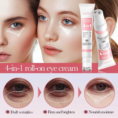Instant Eye Bag Removal Cream Retinol Anti-Wrinkle Firming Skin Fade Fine Lines Anti Dark Circle Puffiness Brighten Eye skinCare