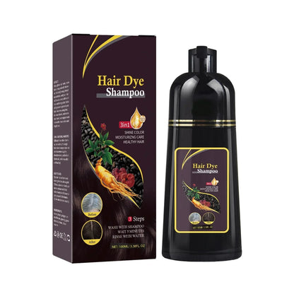 Eelhoe Nova Shampoo Colorante Nero 3-in-1 per Capelli Bianchi. TK