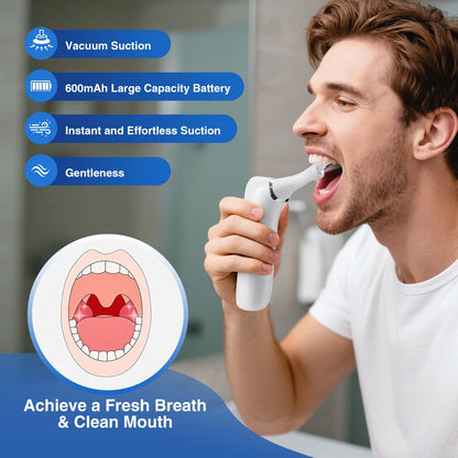 Electric Vacuum Tonsil Stone Removal Tool Kit 3-Level Suction