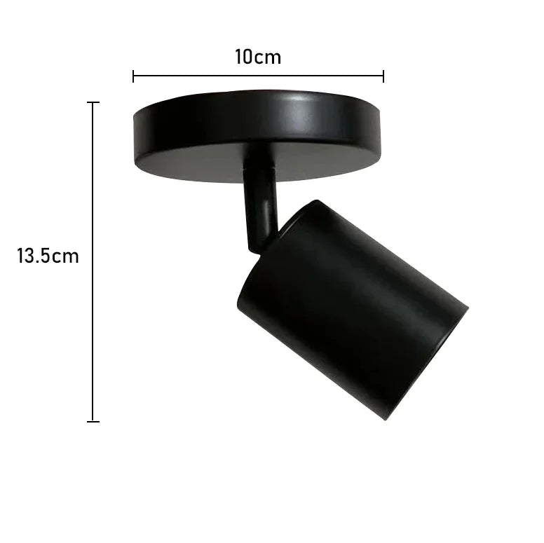 Dimmable Led GU10 Spotlight Clothing Store Background Wall Spotlight 7w 12W Trail Light Surface Mounted Ceiling Spotlight AC 220