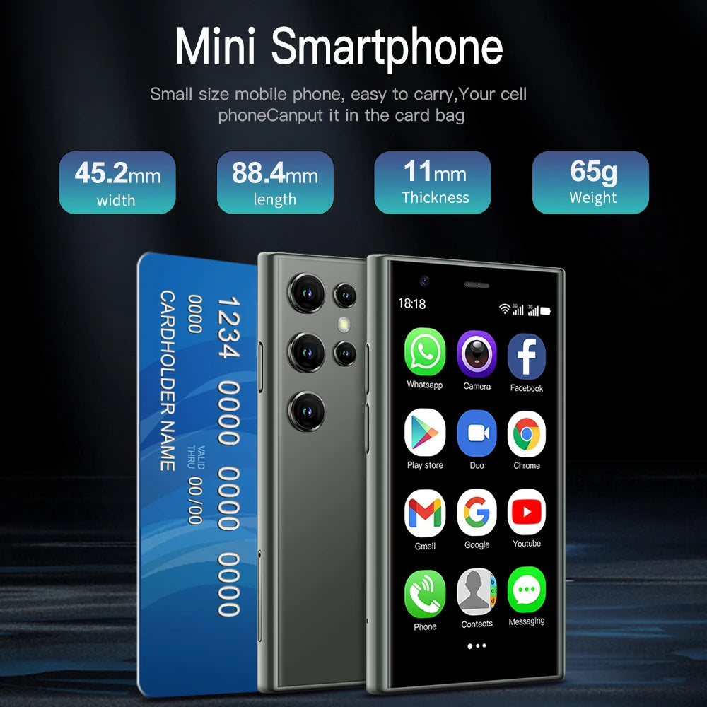 SERVO S23 Mini Android Smartphone 2 SIM 3G WCDMA 2GB+16GB Google Store WIFI GPS Position 3.0