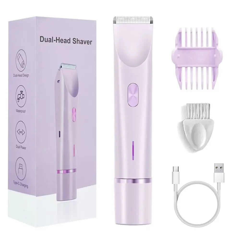 2025 Waterproof Rechargeable Electric Shaver Mini Women