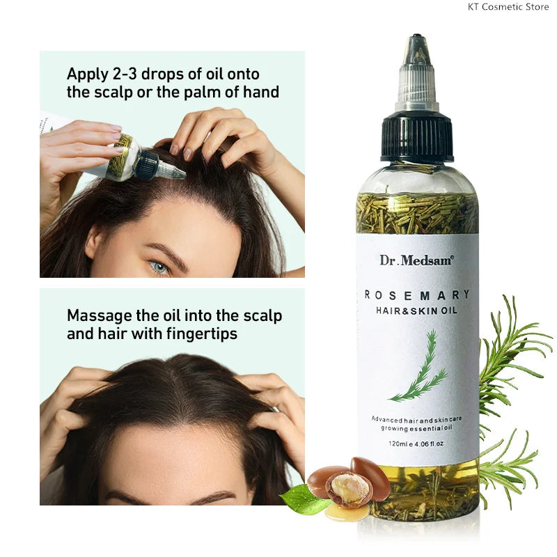 100ML Fast Hair Growth Oil Africa Crazy Traction Alopecia Serum Anti Hair Break Thicken Hair Loss Treatment Spray For Man Women
