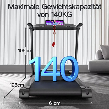 Tapis Roulant Sinaopus 14 Km/H | Inclinazione 15% Pieghevole. TK
