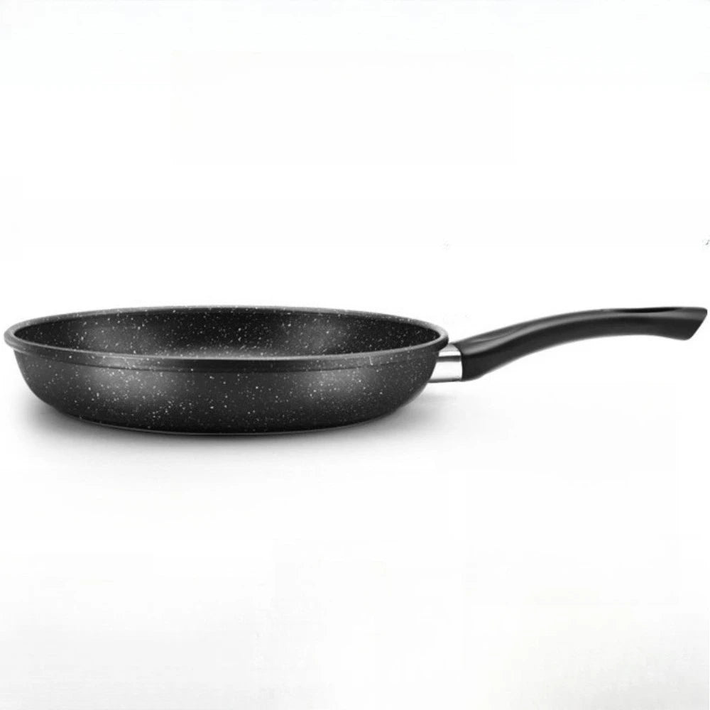 24/26cm Frying Pan Maifan Stone Omelette Skillet Pan Light Oil Cooking Pan Kitchen Flat Bottomed Steak Pan Universal Stovetop