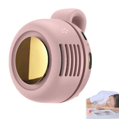 Portable Whirlwind Bladeless Mini Fan – USB Rechargeable Silent Personal Cooling Fan for Home, Office, Travel & Outdoor Use